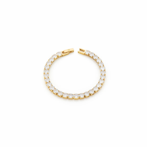 PULSERA TENIS DORADO