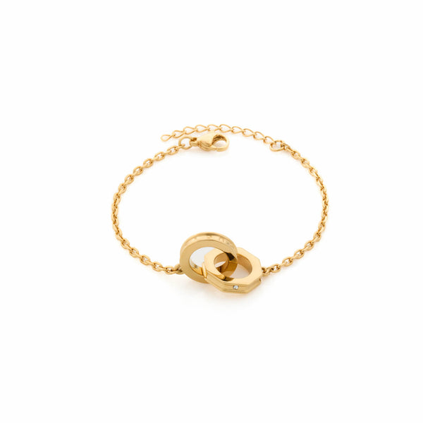 PULSERA UNIÓN DORADO